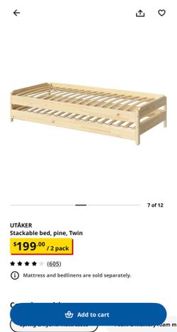 2 bed frames *NO SLATS* (king/twins)