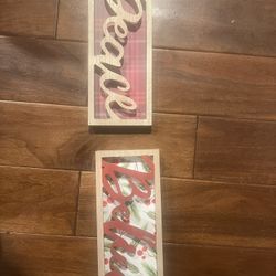 Christmas Signs