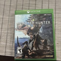 Monster Hunter World Xbox One Game