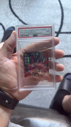 Psa 9 Son Gohan (beast) Wafer Sticker