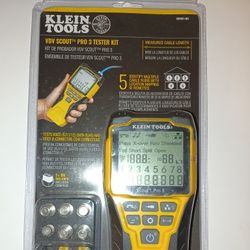 KLEIN TOOLS VDV SCOUT 3 TESTER KIT 