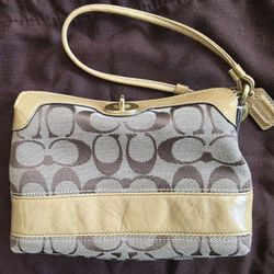 COACH Legacy Large Wristlet 