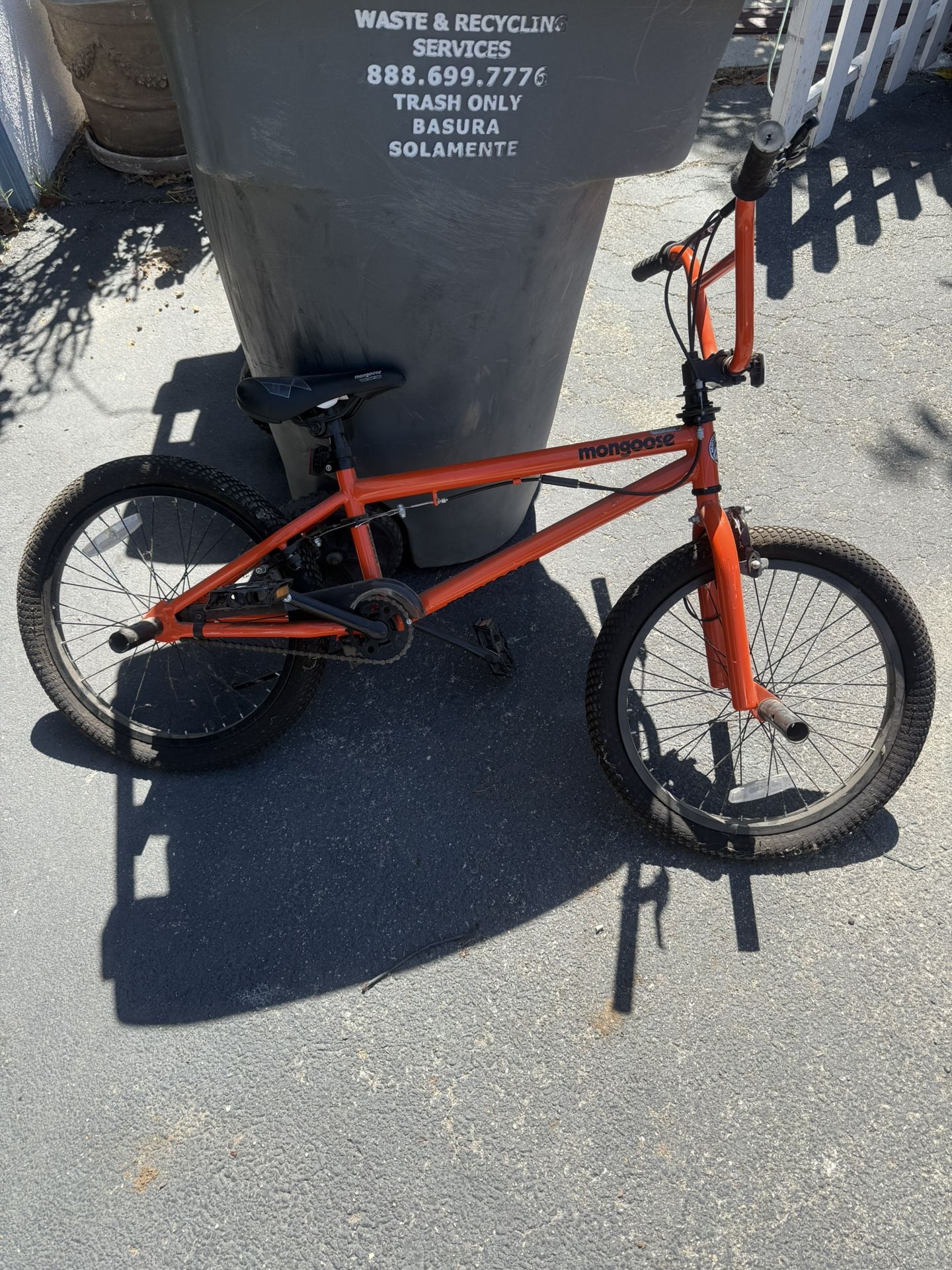 Mongoose Bmx Kid Bike