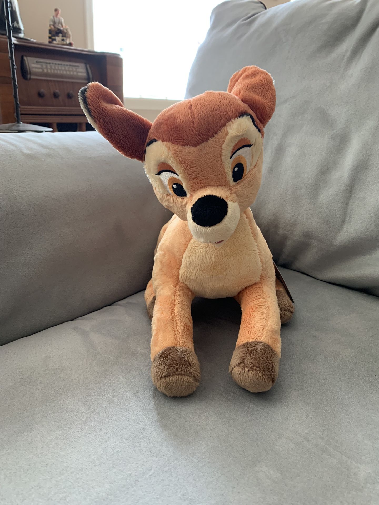 Disney Store Exclusive Original 14" Bambi Plush Stuffed Animal