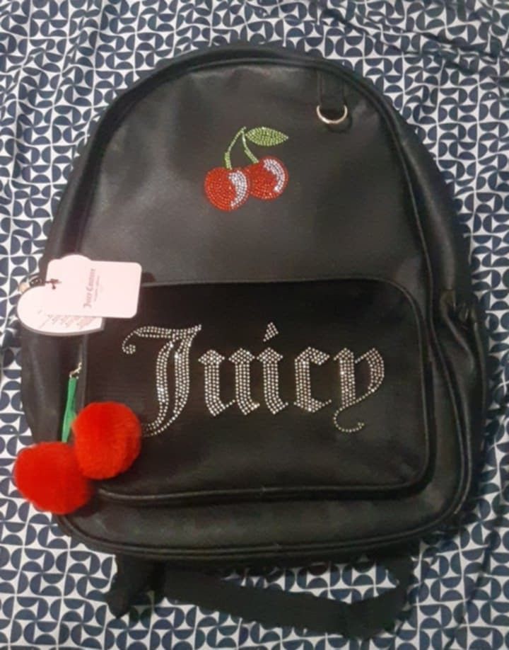 NWT Juicy Couture Cherry Backpack Perfect For Back To School!!!