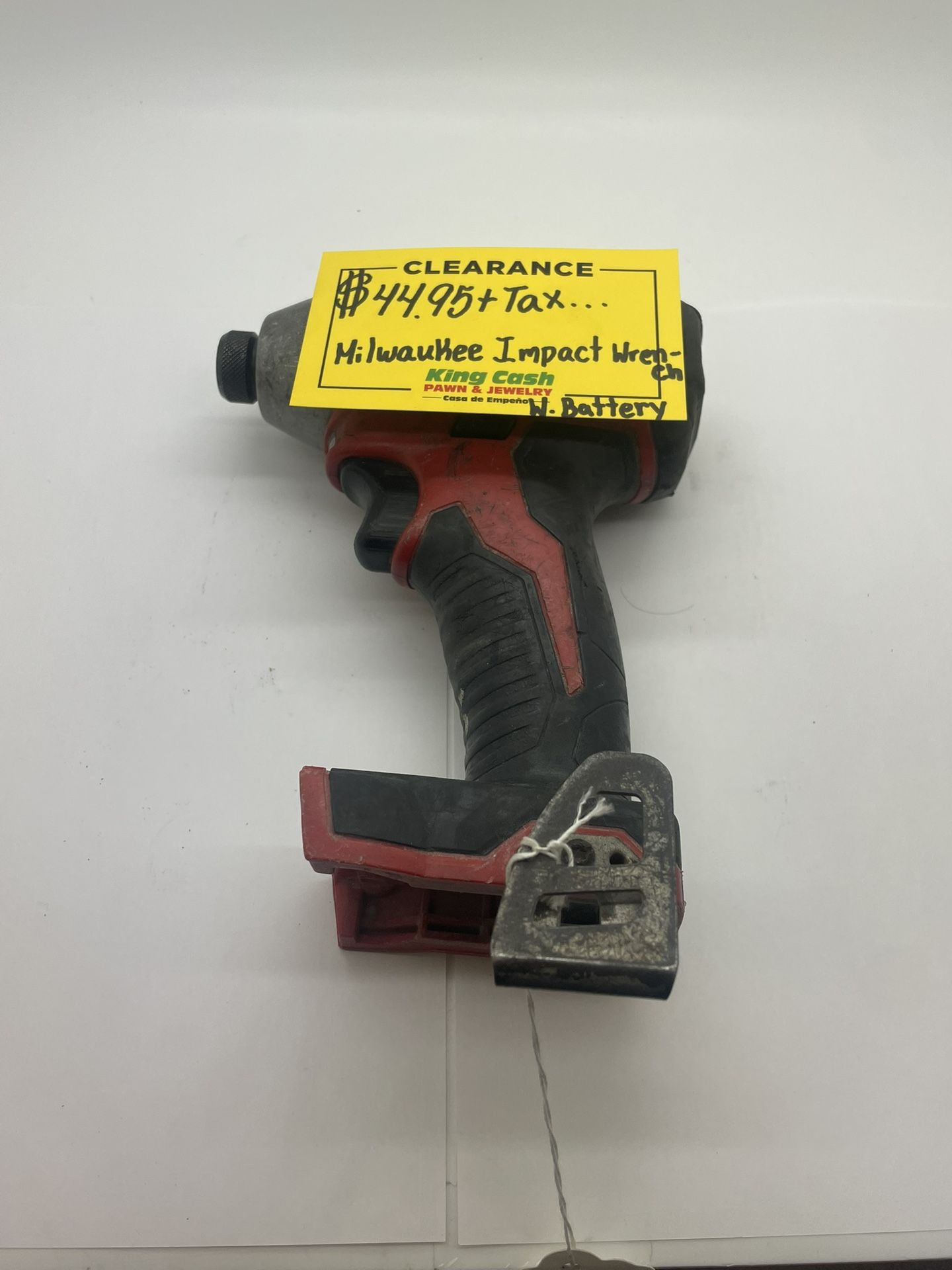 MILWAUKEE IMPACT WRENCH With Battery.