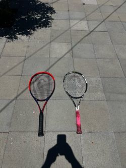 2x Head Tennis Rackets *Used*