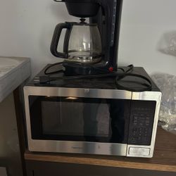 Microwave And Coffee Maker