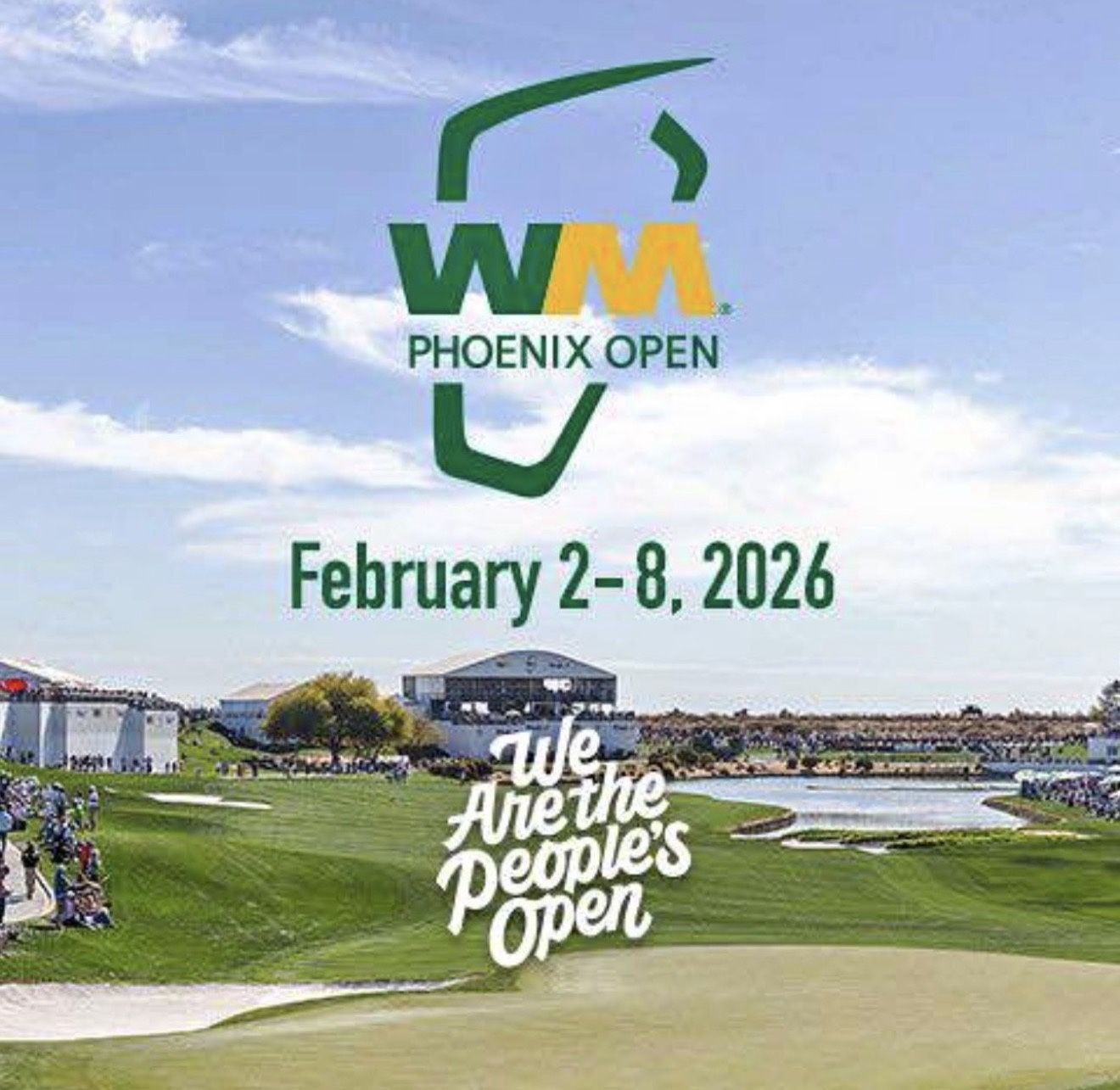 Waste Management GOLF Saturday 4 Tickets 90 All