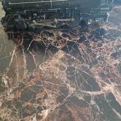 Original Vintage Lino Train 1950 Engine Number 2035 Works Good