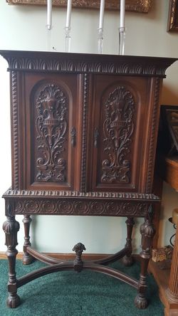 Antique Carved Cabinet