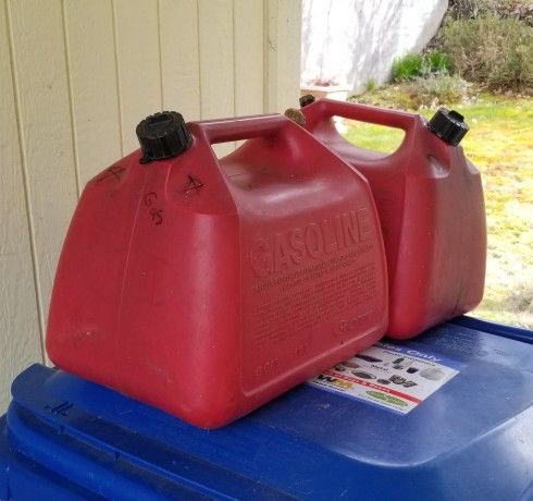 2 5gal. Gas Cans