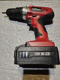 Hyper Tough 18V Cordless Drill, 3/8" Chuck