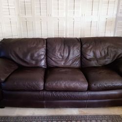 Leather Couch NATUZZI