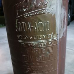 Very Old Fire Extinguisher