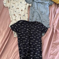 Short Sleeve Onesies All Size 24 Months