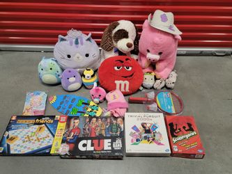 All for $25, Mixed Lot Of (20+ Pcs) Toys, Dolls, Games..
