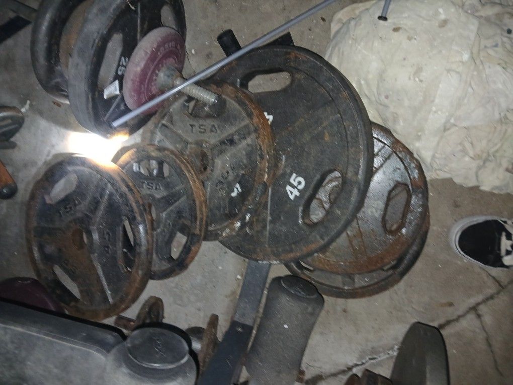 Marcy MWB OLYMPIAN STEEL WEIGHT SET