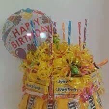 Candy Birthday Basket 