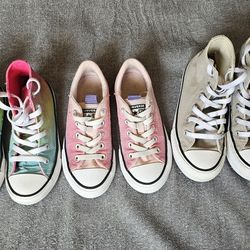 Girls Chuck Taylor Converse Size 13 Shoes