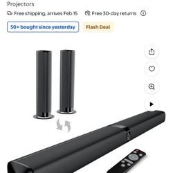 Cowin … Sound Bar … 2 In 1 … Detachable Sound Bar .. With Auto Volume Boost 