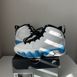 Jordan 9 Powder Blue Size 6y