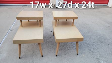 Mcm Nightstands Or End Tables 