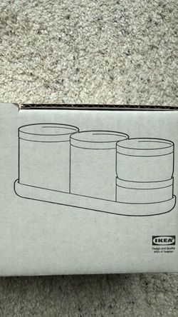 IKEA Set of 4 containers with Tray