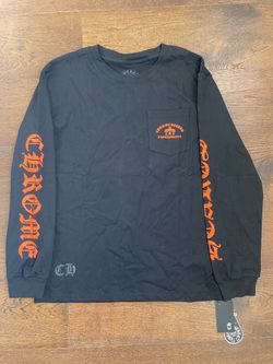 Chrome Heart Hollywood Logo Long Sleeve Tee