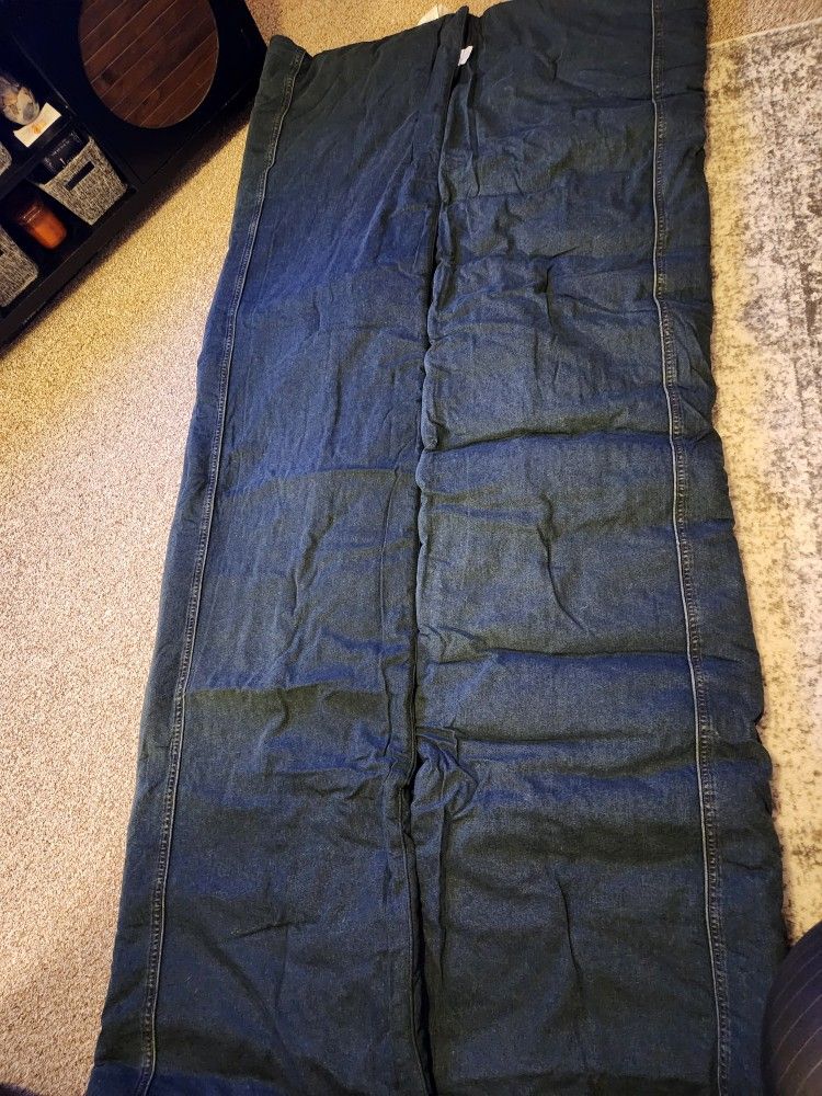 DENIM COMFORTER FULL/QUEEN NEW