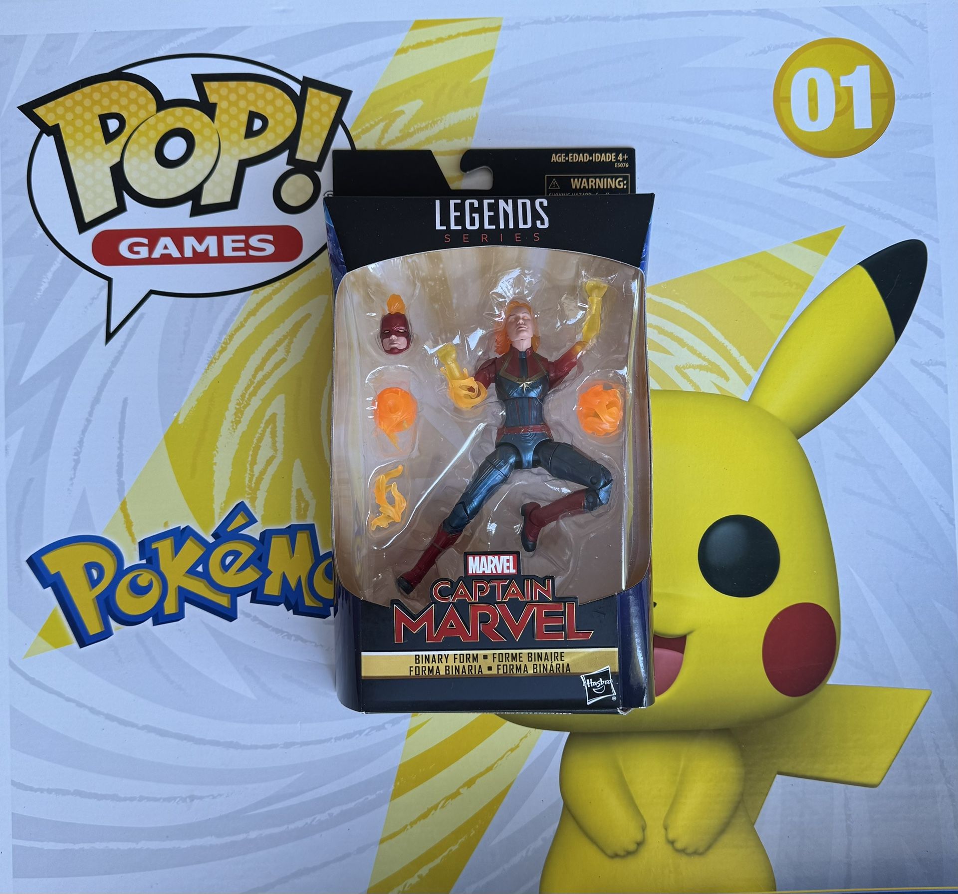 Marvel Legends Captain Marvel Binary Form