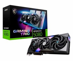 MSI GeForce RTX 5080 GAMING TRIO OC Graphics Card
