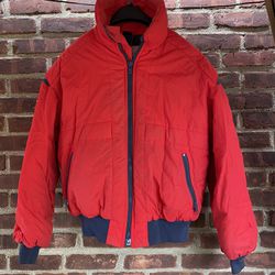 EUC Red Paciifc Trail Men’s Jacket winter coat bomber L insulated lined waterproof