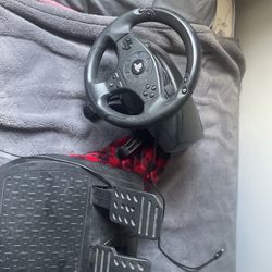 PS4 driving Controle And pedals 