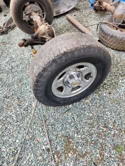 Silverado  wheel set