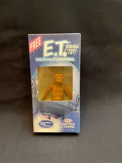 Vintage E.T. Bendable Toy Kraft Macaroni & Cheese Promo