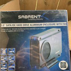 SATA/IDE Hard drive Enclosure with Fan