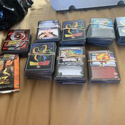 Dragon Ball Trading Cards Lot