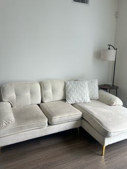 White Couch for Sale