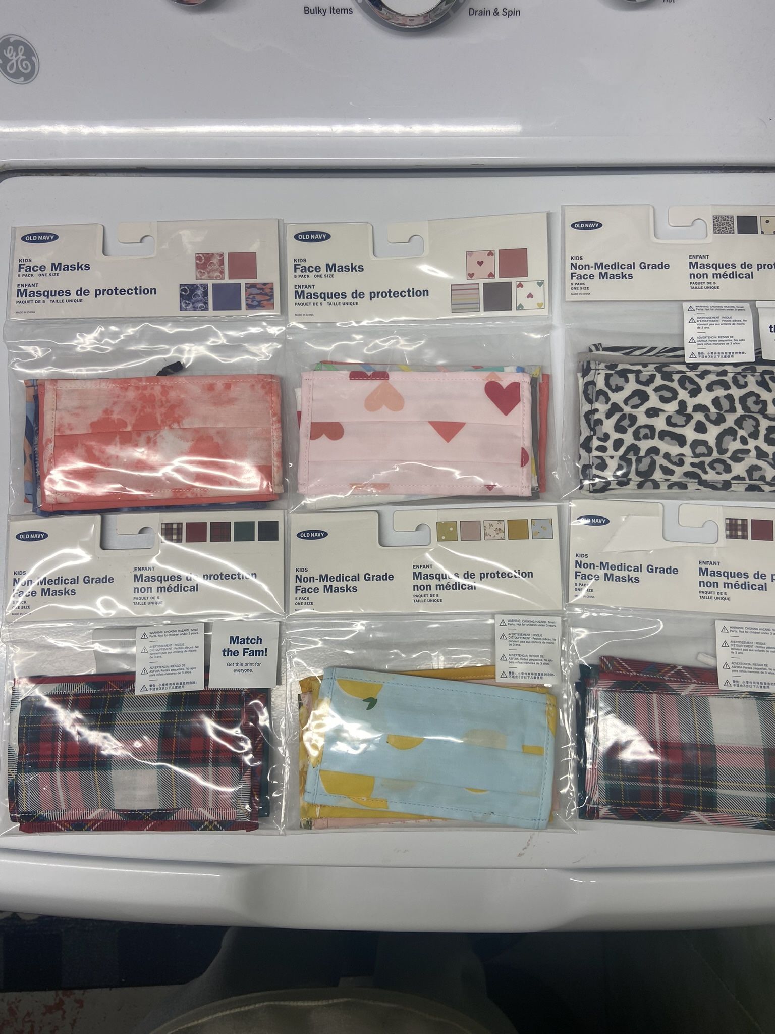 Kids Face Mask Cloth (Old Navy) NEW