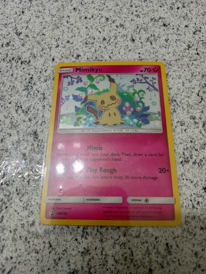 Mimikyu Black Star Promo Sm163