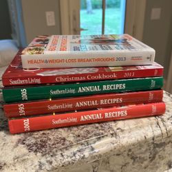 Southern Living Cookbooks, Etc. 