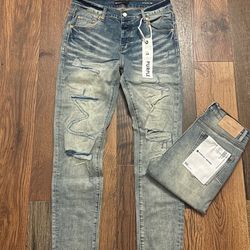 Purple Jeans Size 36 