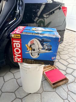 New in box 12 ryobi 7 1/4” circular saw