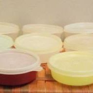 Vintage Tupperware Little Wonders Lot Of 12 Containers Lids