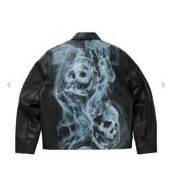 Palace Smoked Leather Jacket