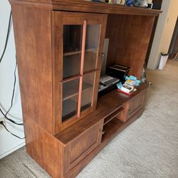 FREE TV Console Shelves