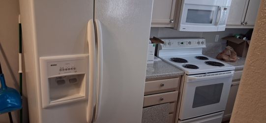 Refrigerator stove and microwave