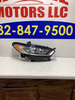 2014 2015 2016 FORD FUSION RH HEADLIGHT