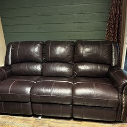 Electric Reclining Sofa And Recliner